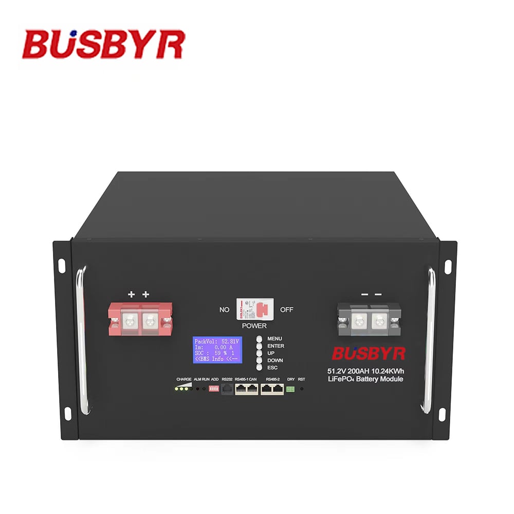 Customized 10KWh 48V 200Ah BMS Lifepo4 Solar Energy Storage System Server Rack Lithium Battery