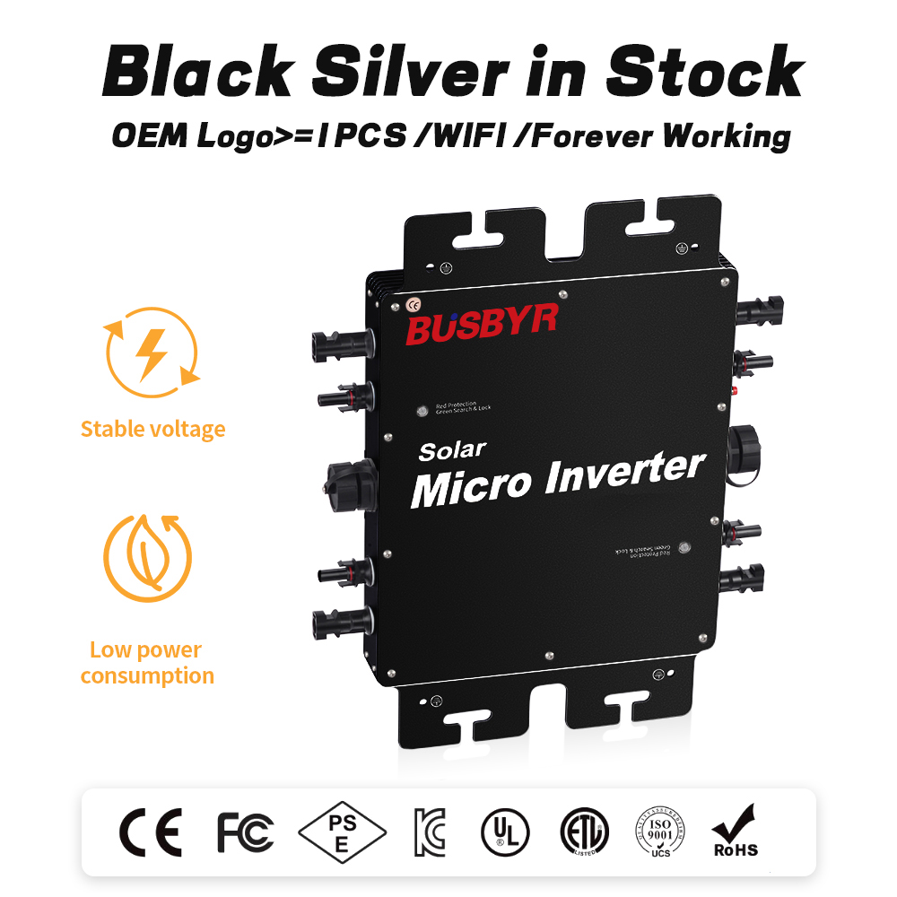 1600W 120V 230V Solar Energy System Microinverter