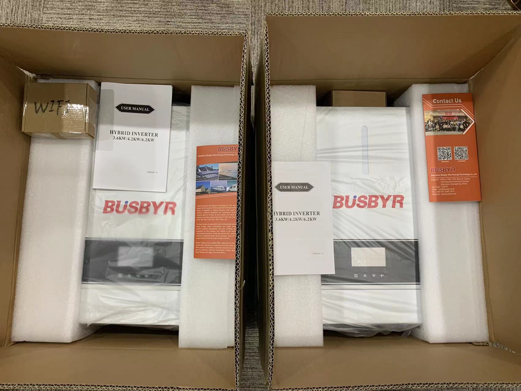 Busbyr Solar Inverter Samples to Lebanon